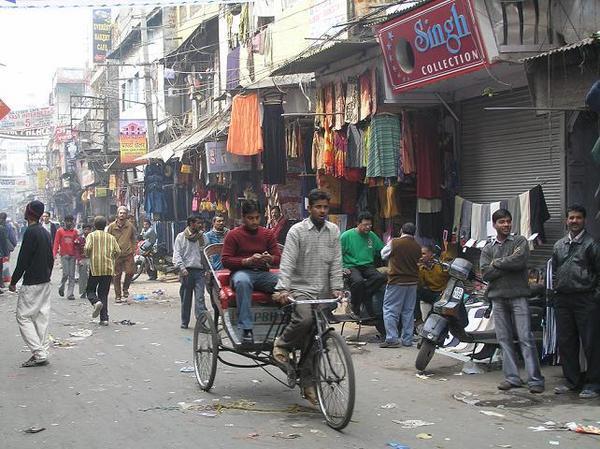 Rickshaw Walla in Pahar Ganj
