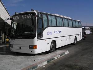 Long distance Volvo buses in Iran