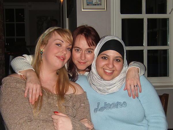 Helen, Hayley and Noor