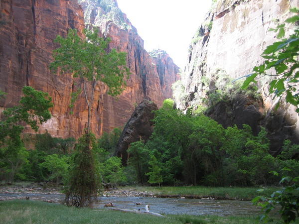 Zion Canyon valley