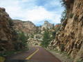 entering Zion National park