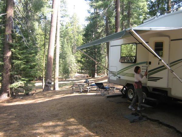 King's canyon campsite