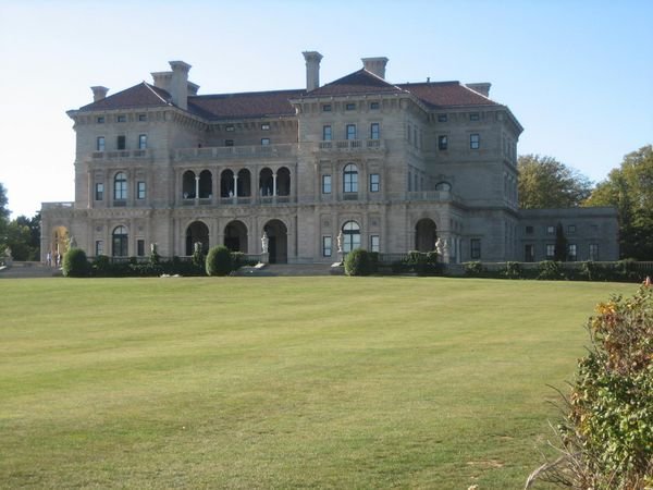 Vanderbilt mansion "the breakers" in Newport