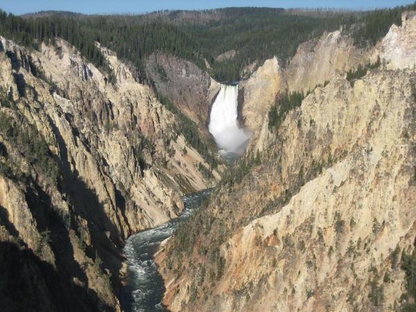 Lower Falls - Yellowstone river