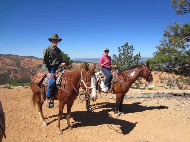 riding in red canyon