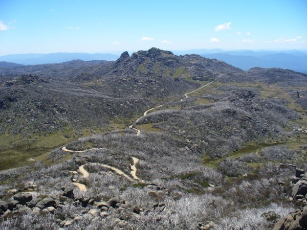 View from the Horn of Mt Buffalo