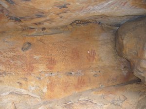 Aboriginal shelter rock art