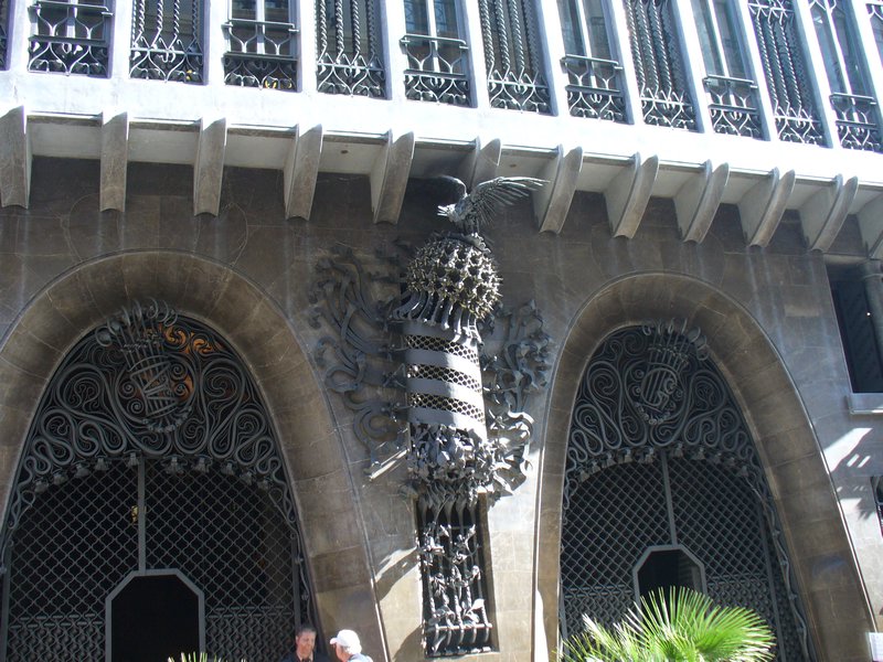 Detail of Palau Guell