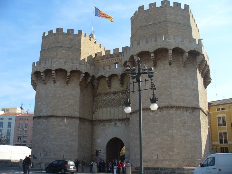 Old walls of Valencia