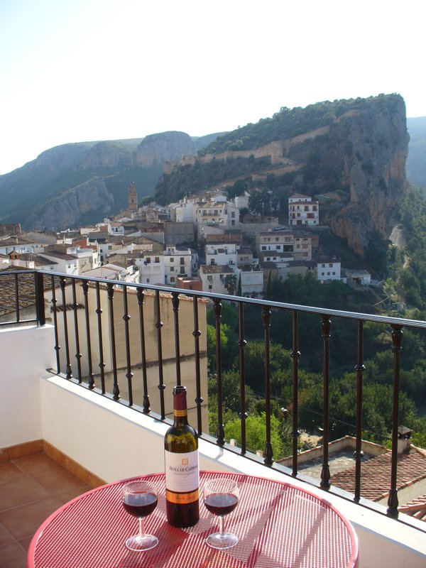 Balcony view at la Muela
