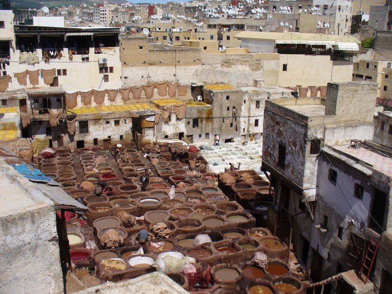 The Fes tannery