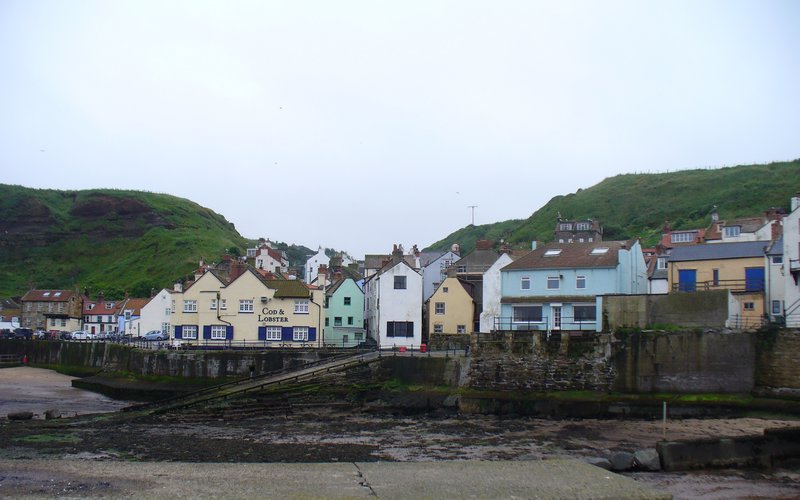 Staithes harbour