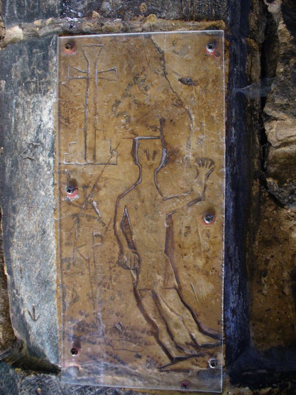 Medieval graffiti