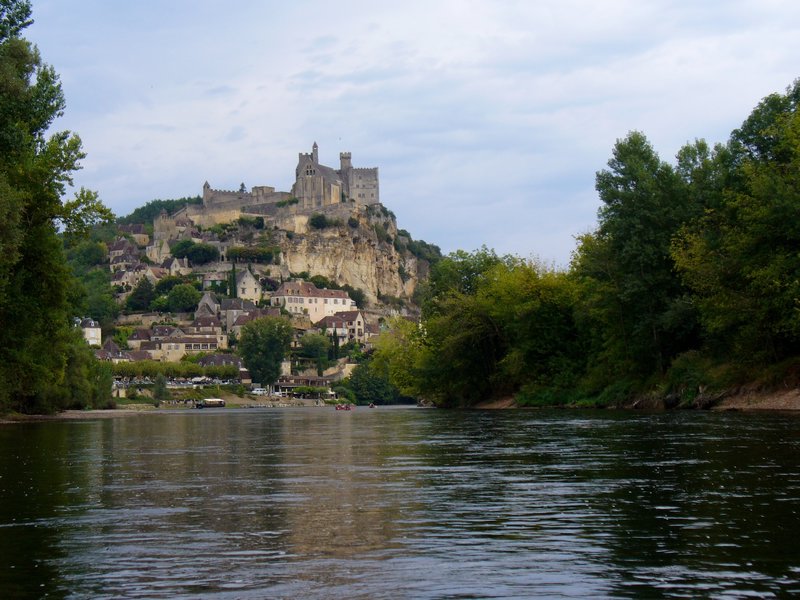 Beynac from the river