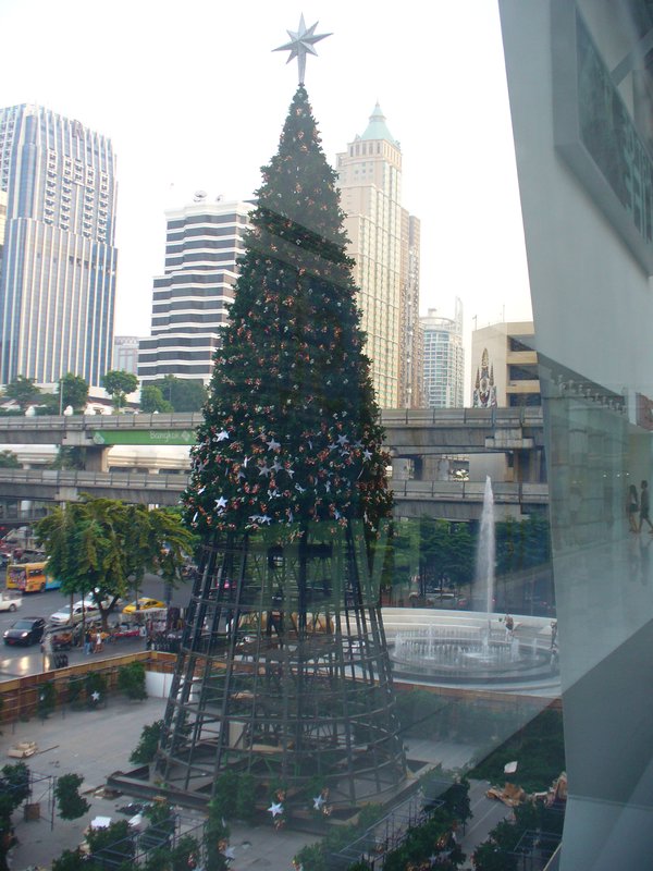 Christmas tree at the Central Mall 