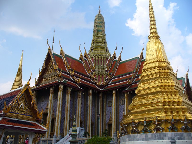 Fabulous buildings in the Grand Palace