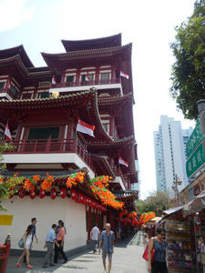 Buddah Tooth Relic temple, Chinatown