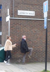 Doing the Lambeth Walk...