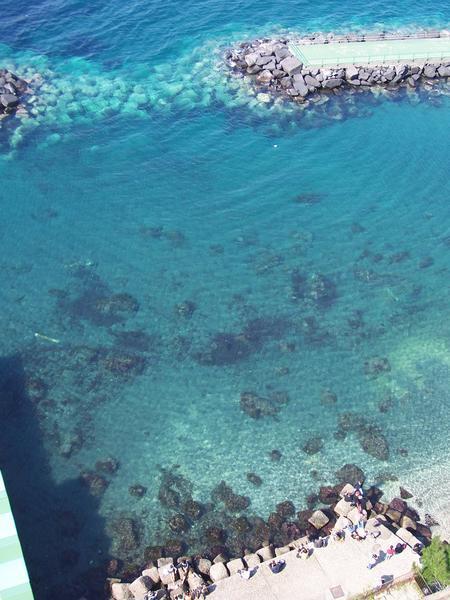 look at that gorgeous mediterranean water!