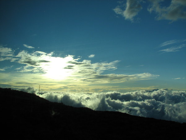 View from Haleakala Crater