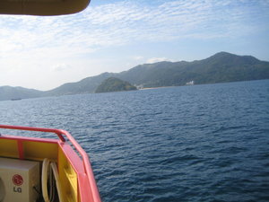 Ferry ride to Taboga