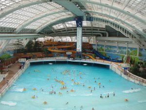 the wave pool at waterworld