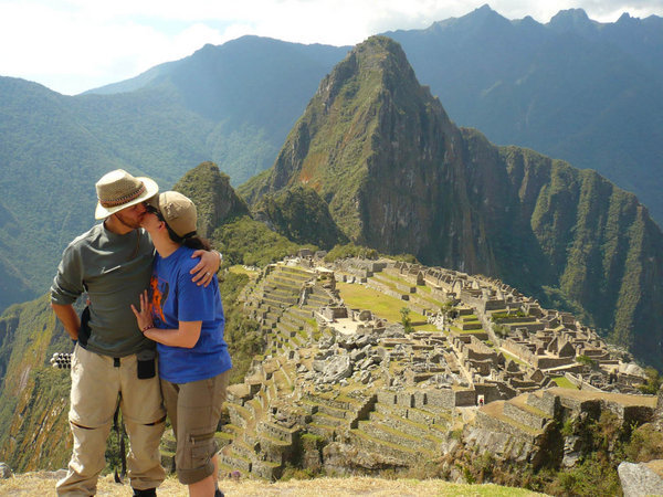 Machu Picchu kisses