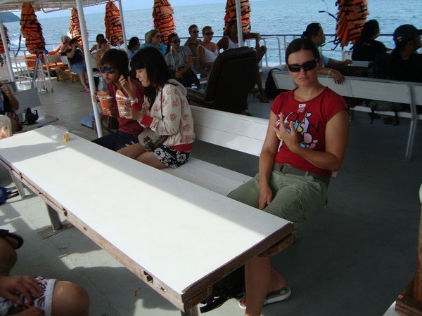 On the ferry to Koh Tao