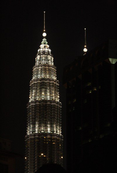 Petronas at night