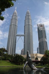 Petronas Towers from KLCC Park