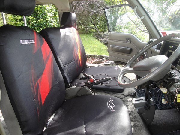 New seat covers