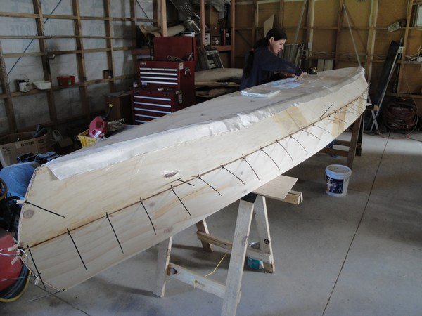 We like the look of our canoe