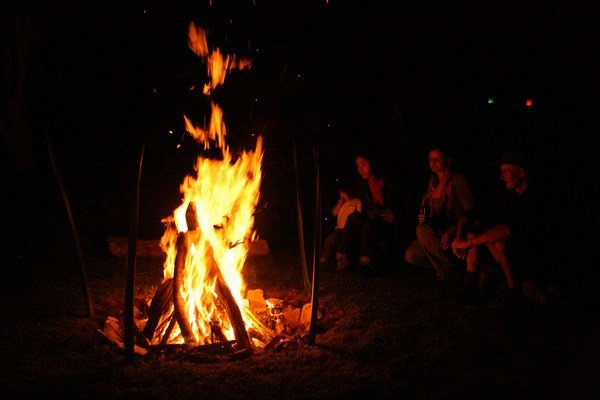 Farewell bonfire