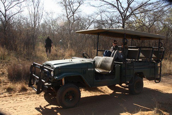 Mabula the guide takes us for an interesting game drive