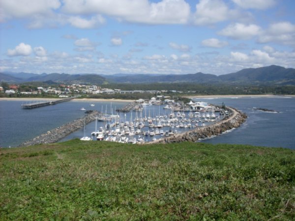 View from Muttonbird Island, Coffs Harbour