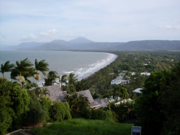 The view from the Port Douglas lookout