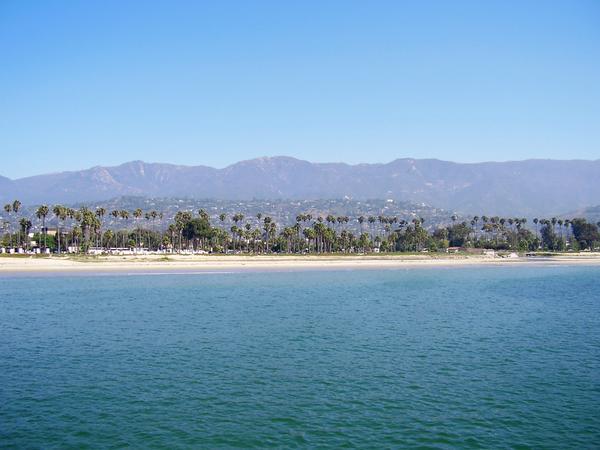 Santa Barbara coast line