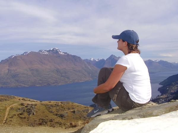 taking in the view, Queenstown