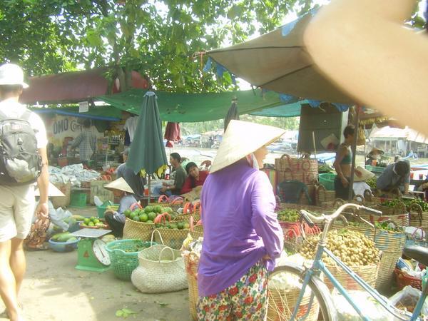 street side market stalls