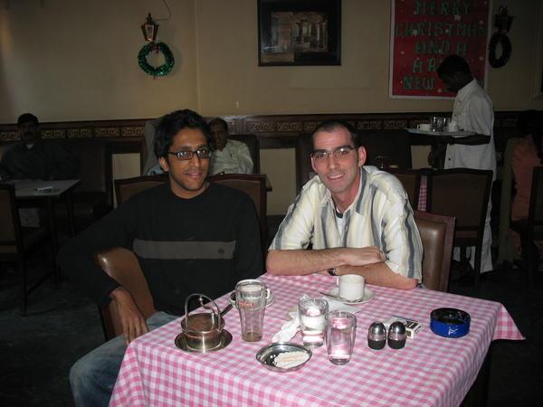 Sriram and I after a great dining experience