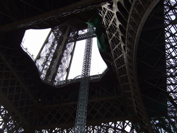 Looking Up Through Eiffel