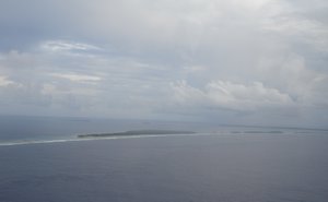 View of the Atoll from the Air