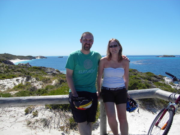 Rich and Jules at Rottnest