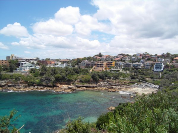 A bay on the Bondi to Coogee walk