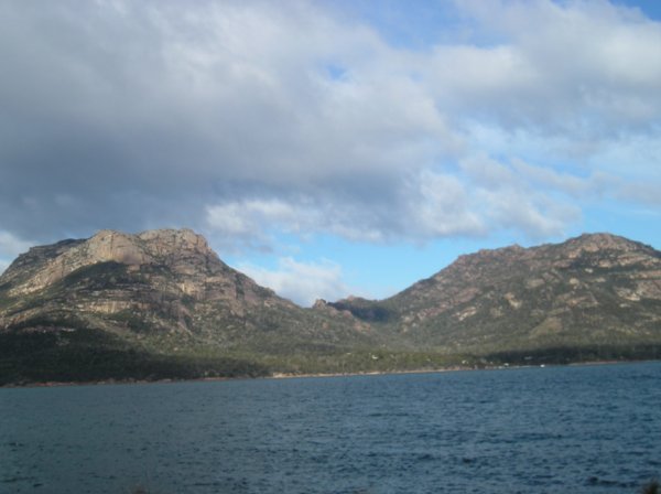 On the way to Wineglass Bay