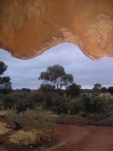 From the base of Uluru