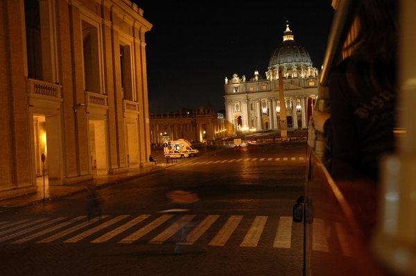 St. Peters Square at Night