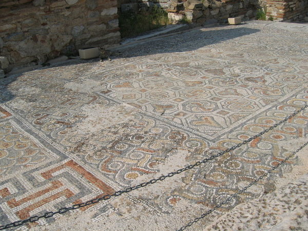 More mosaic walkway