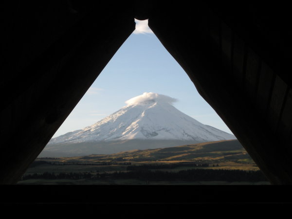 Cotopaxi- View from our window