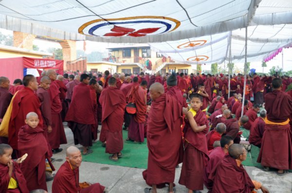 Monks at Monlam 
